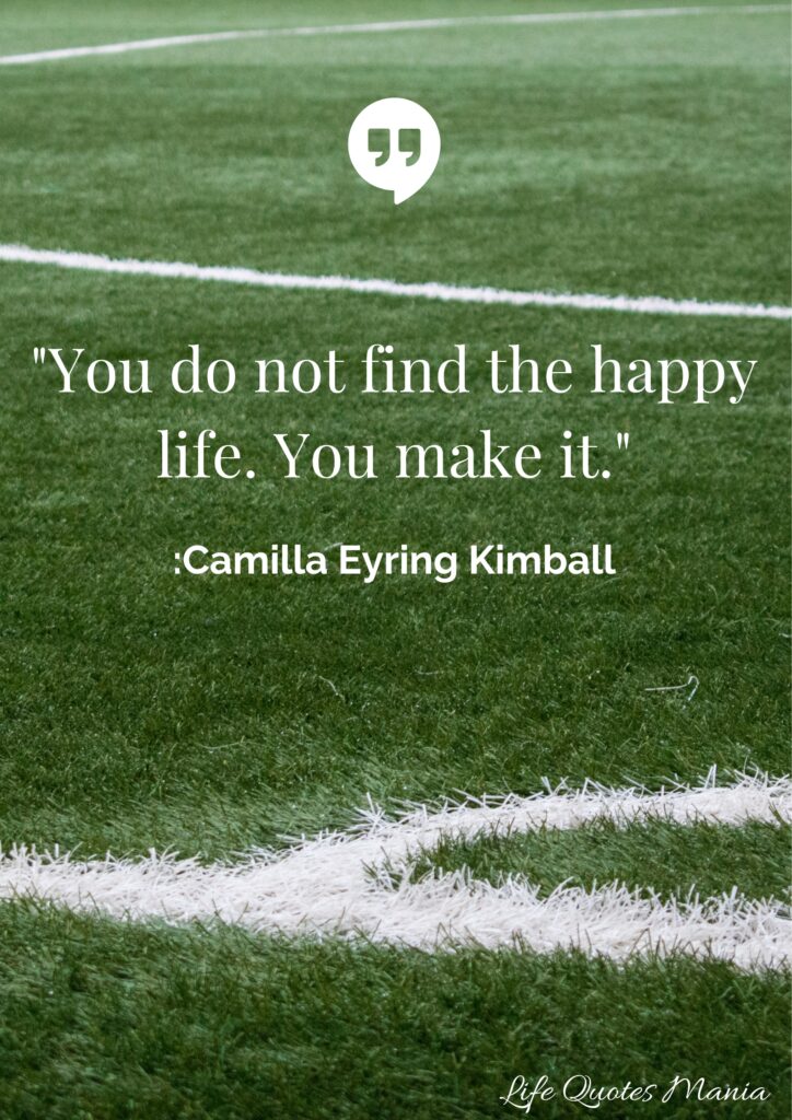 Inspirationa Quote - Camilla Eyring Kimball