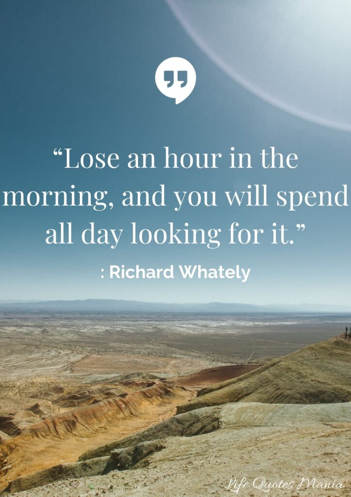 good morning quote - Richard Whately