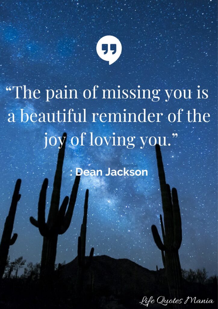 Good Night Quote - Dean Jackson