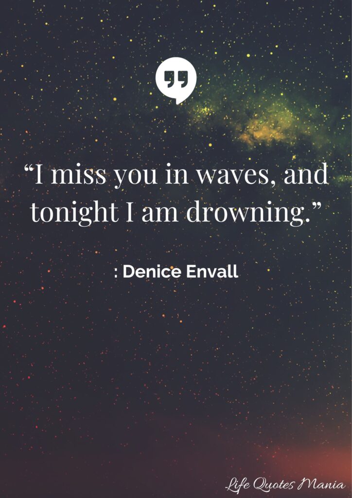 Good Night Quote - Denice Envall