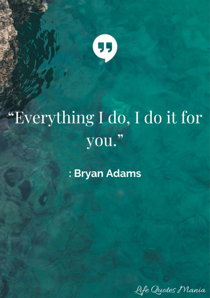 Good Night Quote - Bryan Adams