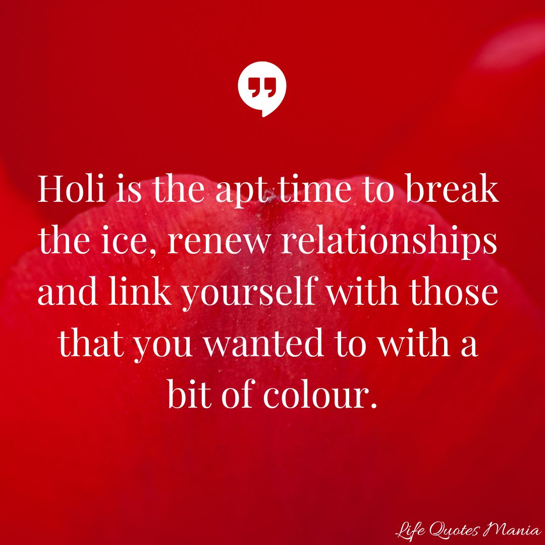 Happy Holi Quotes and Images