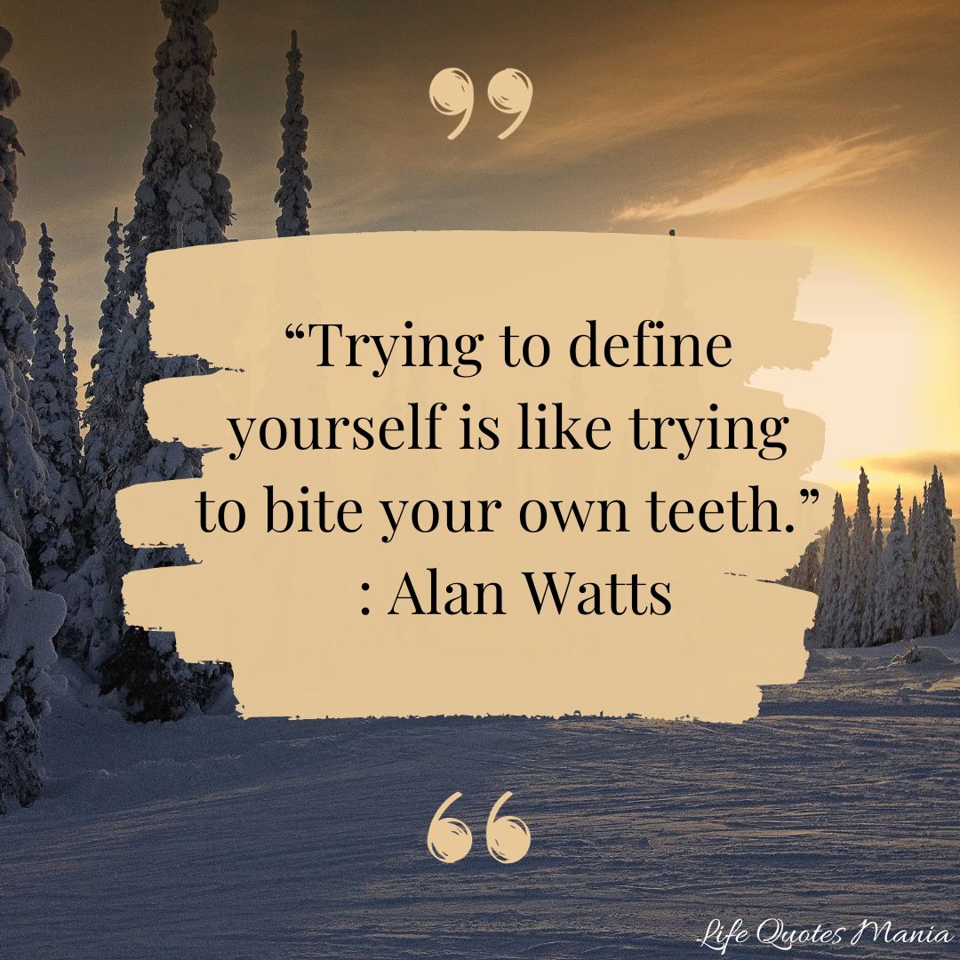 Quote By Alan Watts