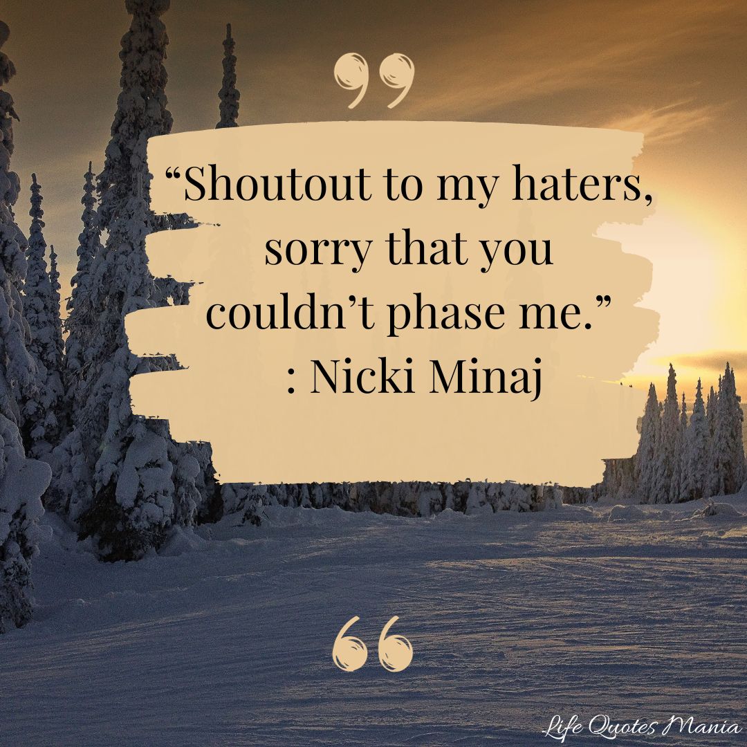 Quote By Nicki Minaj