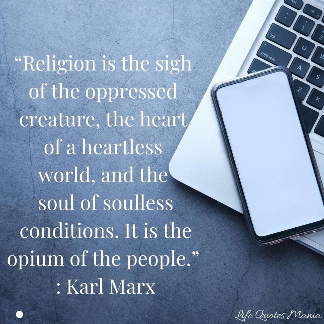 Quote OF The Day - Karl Marx