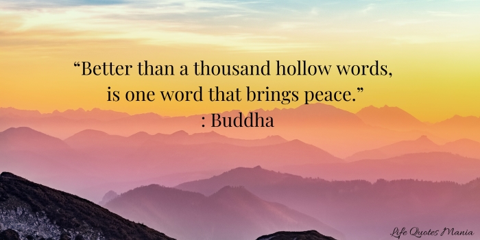 Quote Of The Day - Buddha