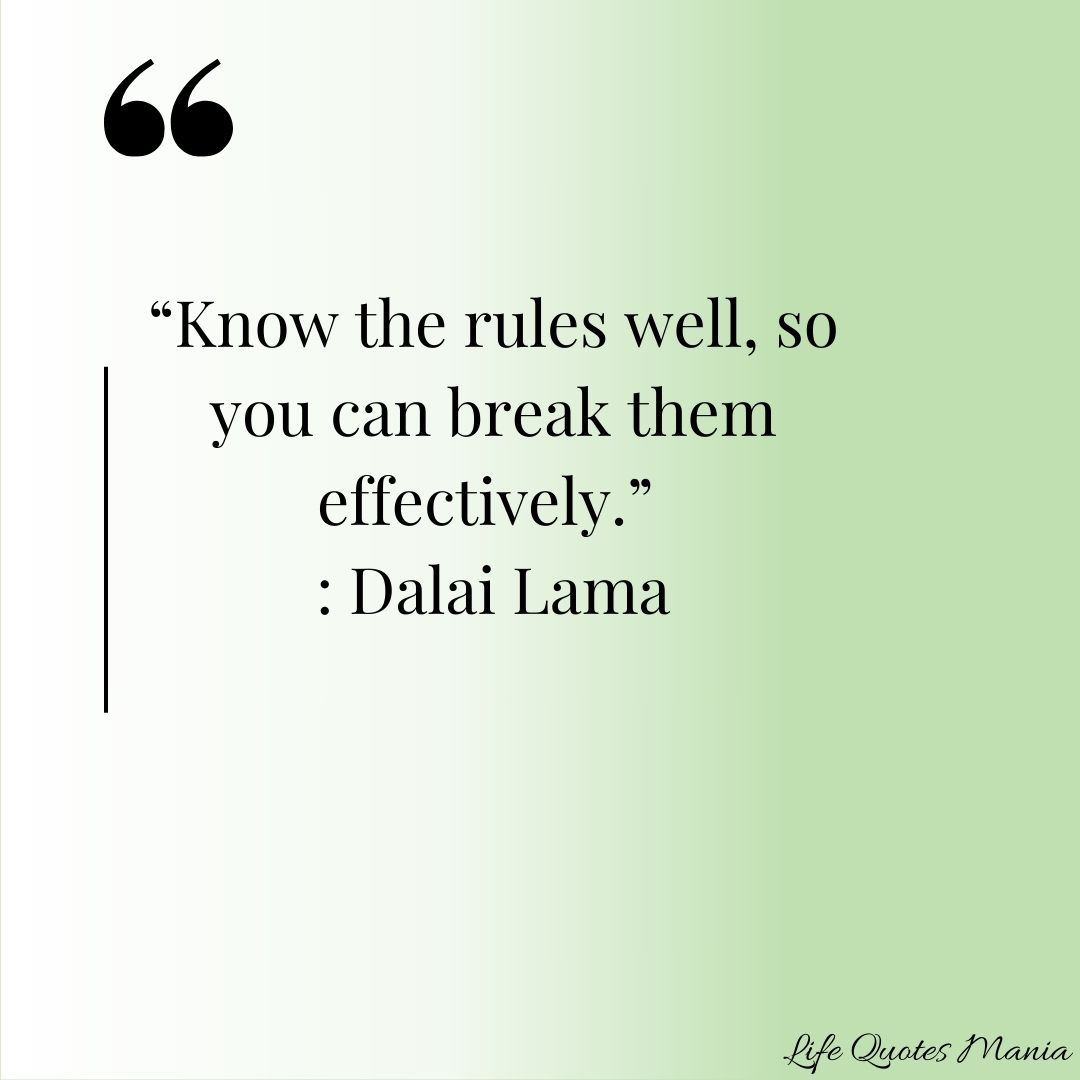Quote Of The Day - Dalai Lama