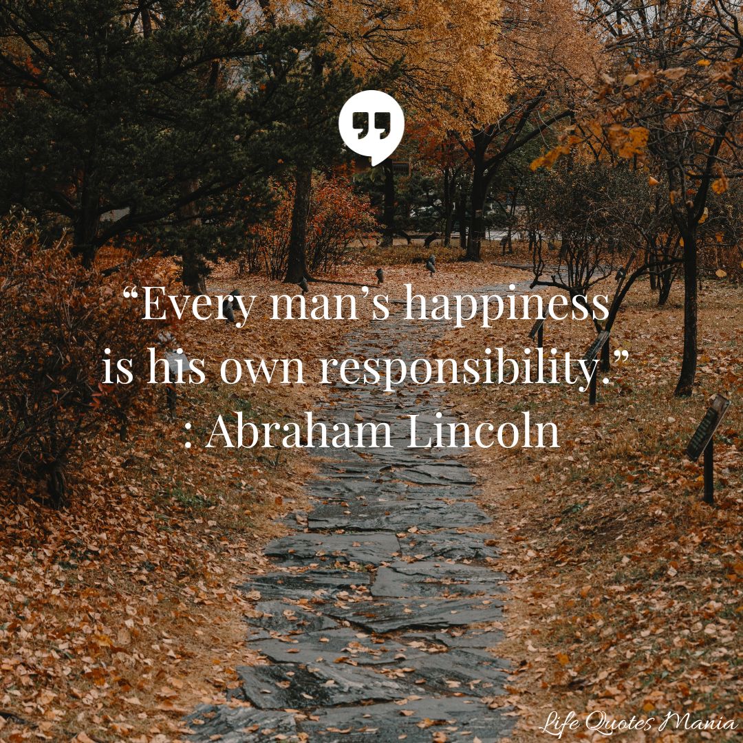 Quote of the Day -Abraham Lincoln