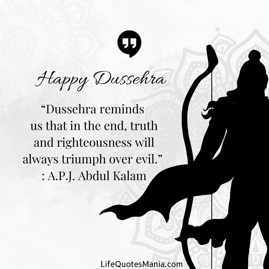 Happy Dussehra Quotes and Images
