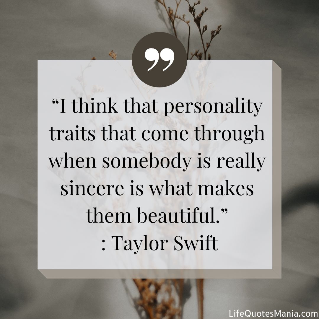 Quote Of The Day - Taylor Swift