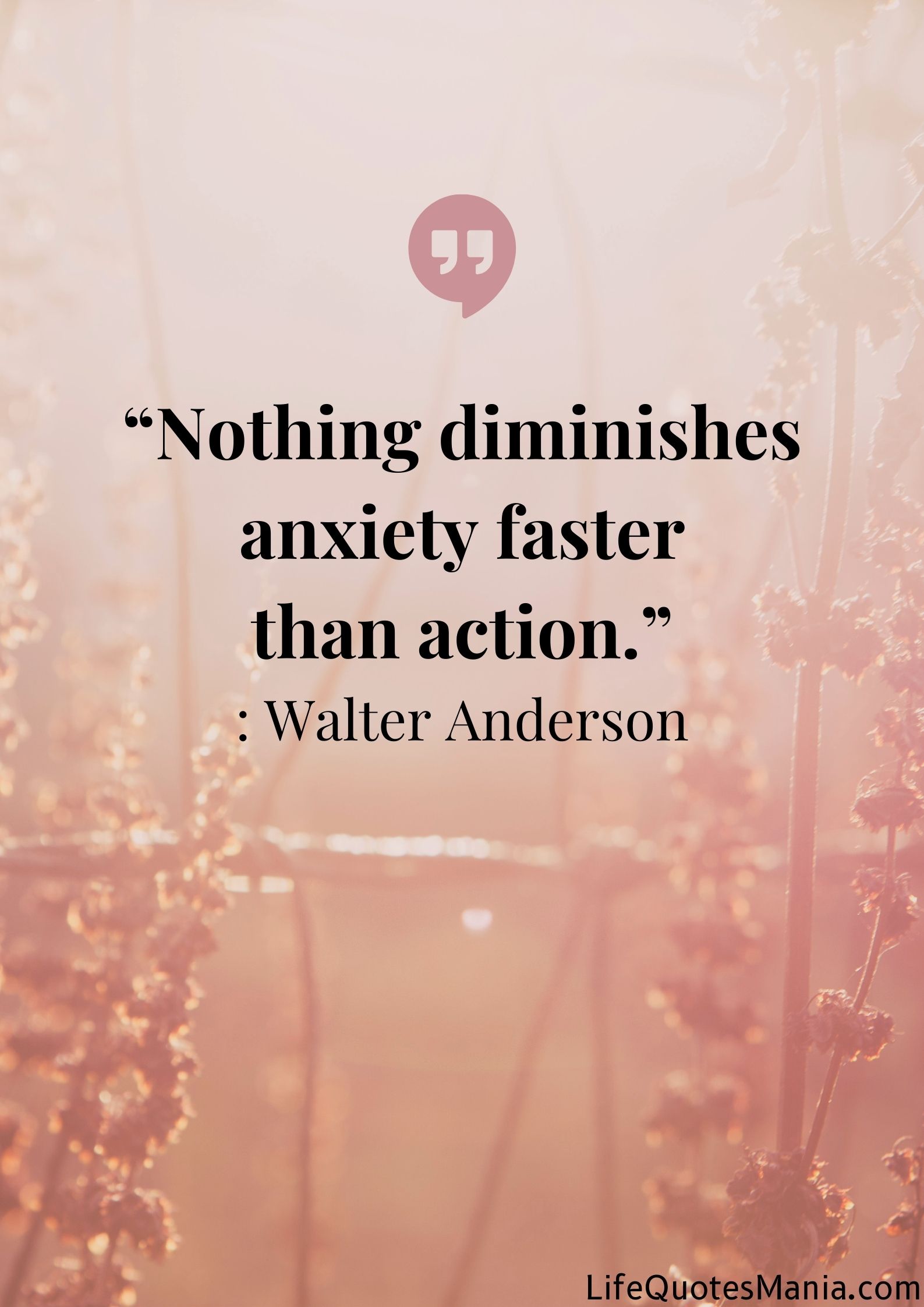 Anxiety Quotes - Walter Anderson
