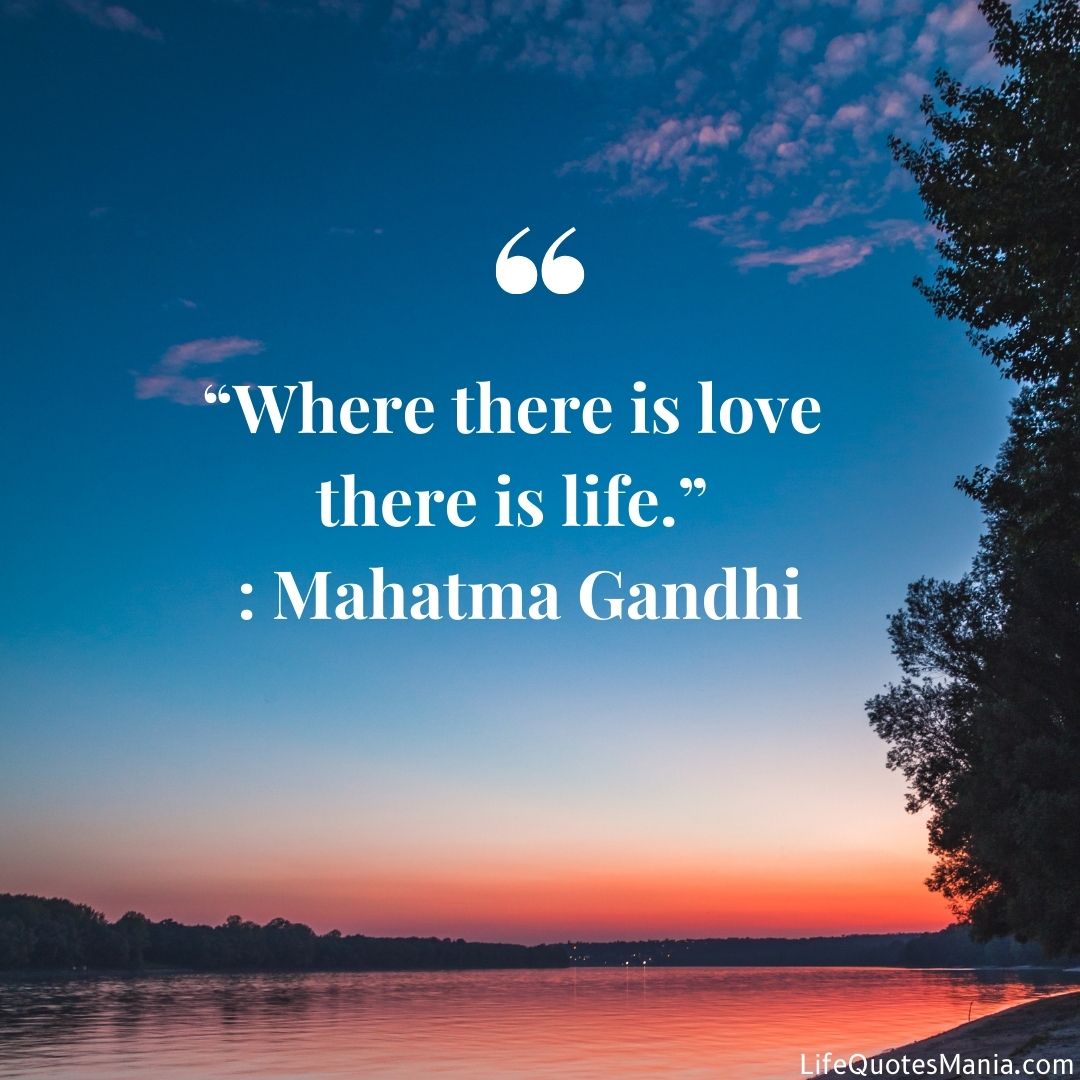 Quote Of The Day - Mahatma Gandhi